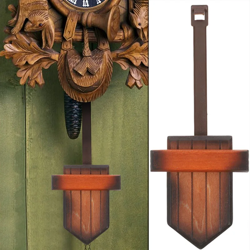 Механизм часов с маятником кукушки, сменный механизм с поворотным рычагом, сигнализация для пения птицы, замена времени, часть из АБС-пластика, детали поворотного рычага