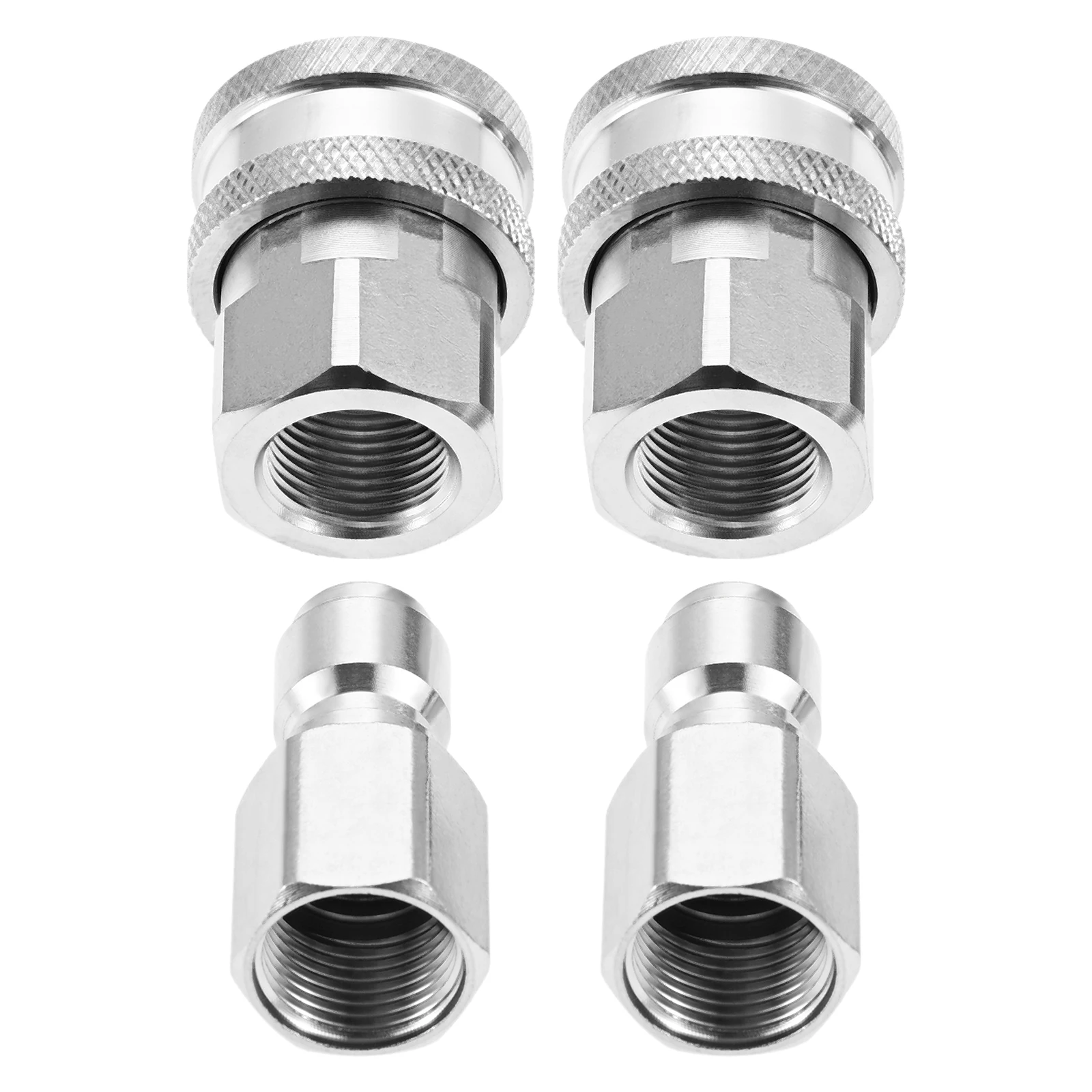 4pcs Stainless Steel G3/8