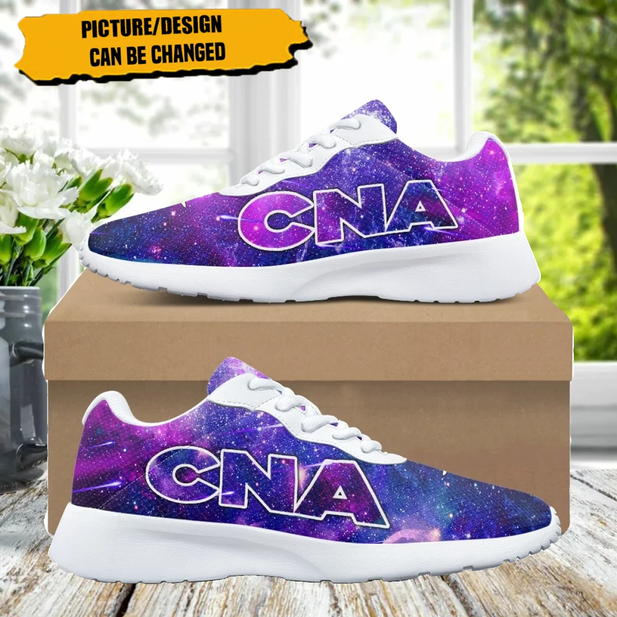 CNA Nurse Medical Tools Design Women Soft Jogging Shoes Fashion Sneaker Durable Gym Teen Sneakers Print On Demand tenis masculin