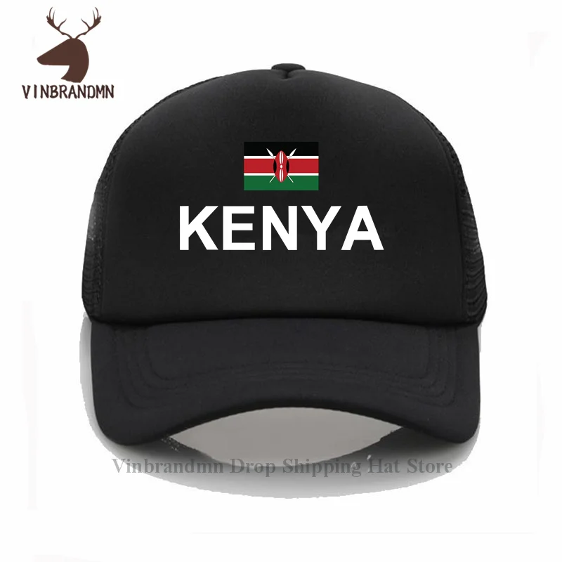 Republic of Kenya Kenyan unisex baseball cap 2022 nation team 100% cotton fishing hat sporting bucket hats country flag KEN hats