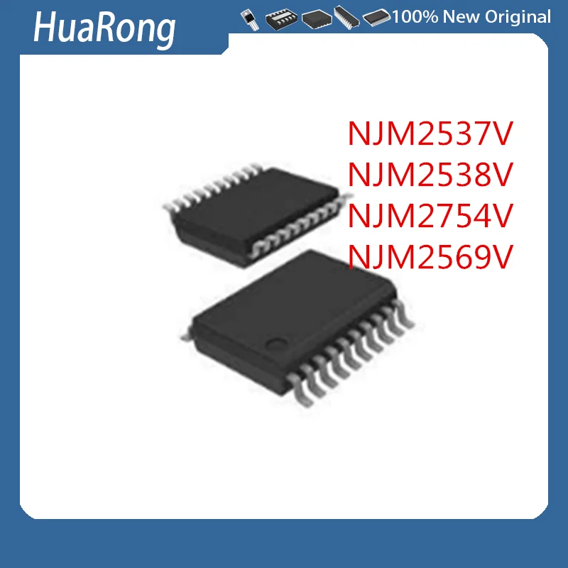 10Pcs/Lot   NJM2537V   NJM2538V  NJM2754V  NJM2569V   SSOP20