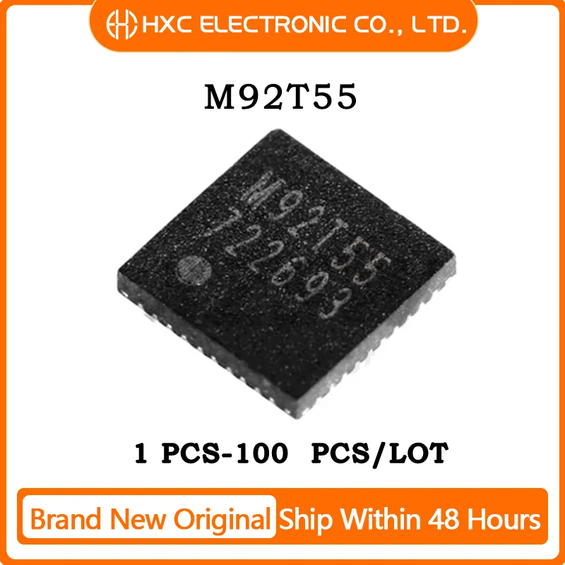 1PCS /5PCS/10PCS/50PCS 100% New IC Chip M92T55 Video Control QFN-40