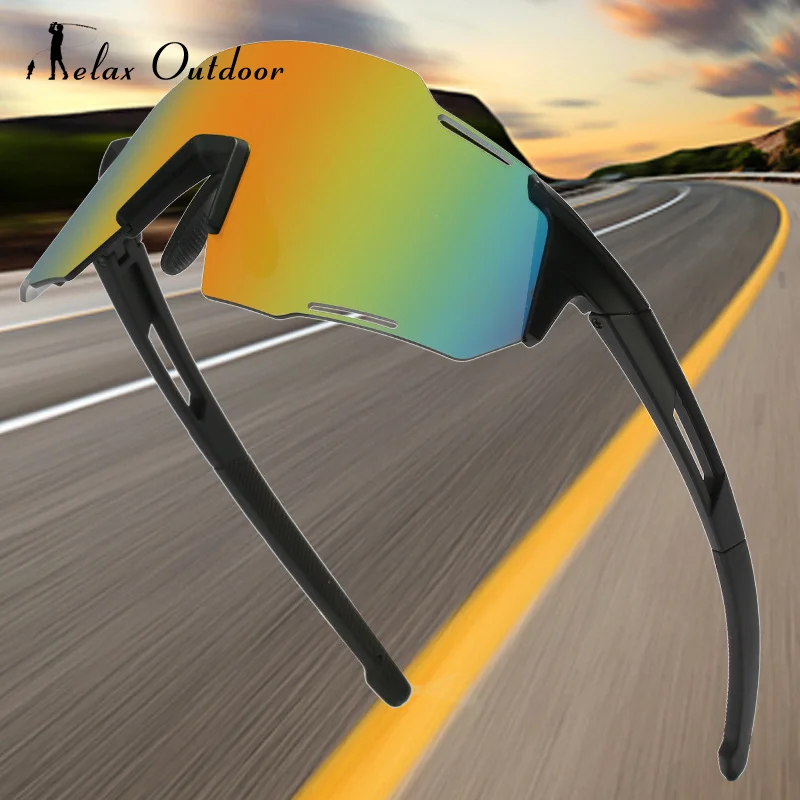 Outdoor Sunglasses Cycling Sunglasses Men Sports Windproof Dustproof Goggles UV400 Women Bike Bicycle Eyewear Sun Glasses