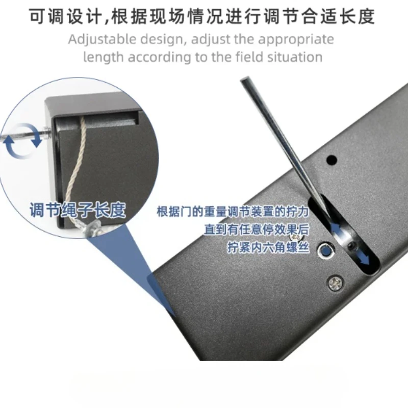 Cabinet Vertical Lifting Door Slide, Up-Down Hanging Door Track, Single Door Stay Hardware Fitting for Overhead Cabinet