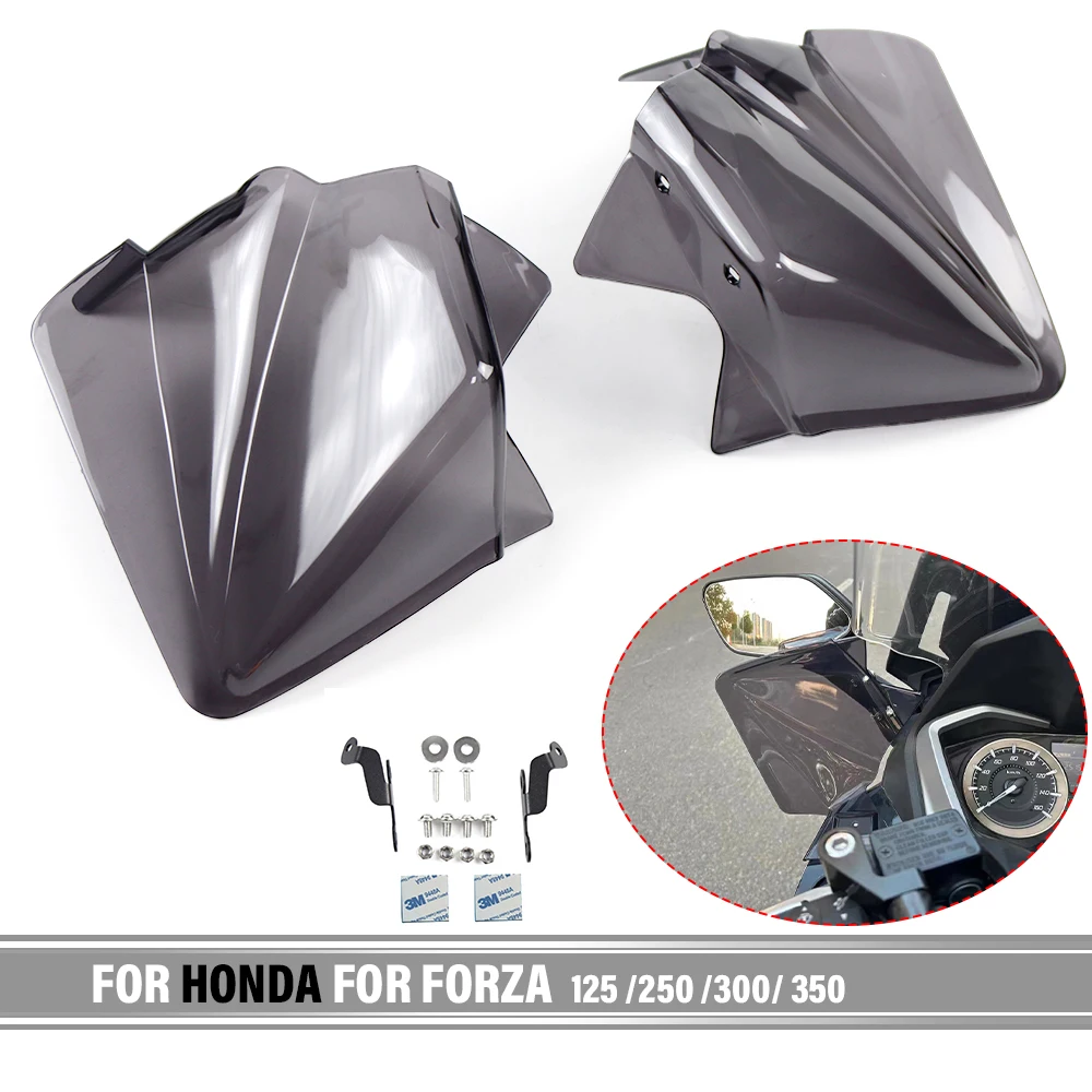 

Для HONDA FOR FORZA 125 2019-22, ДЛЯ FORZA 300, для FORZA350 2021-2024, ручная фотозащита, защита от ветра, защитная крышка