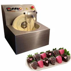 Commerciële 8Kg Chocoladeverwarmer Smeltende Tempermachine Chocoladereep Snanks Voor Het Mengen Van Gietmachines