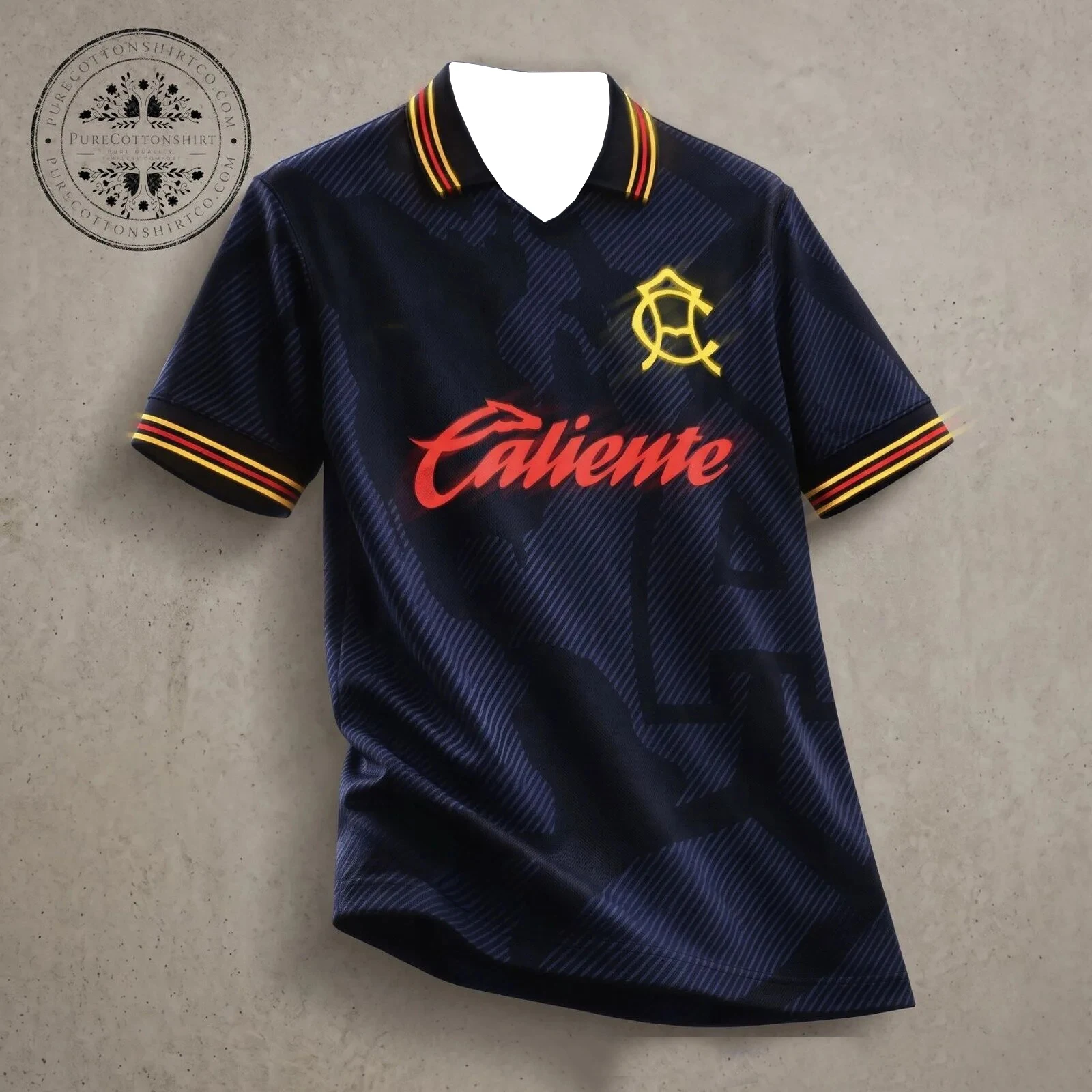 26-27 Club America New Football Jersey 3D Print Turn-down Collar Polo Football Shirt Breathable Sports Training Family Matching