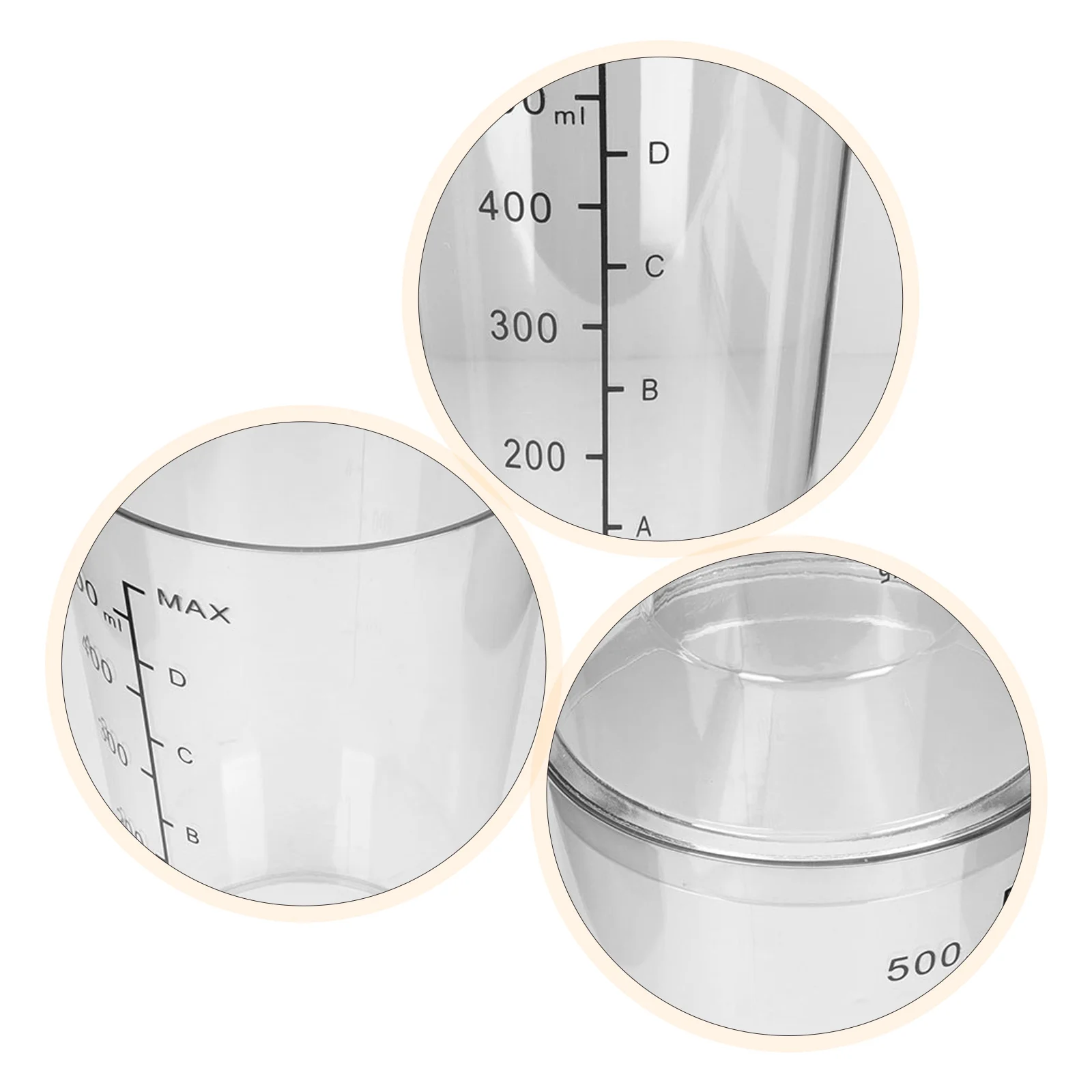 

Cocktail Shaker Transparent Two-Stage Design Professional Bartender Home Drinks Mixer No Leakage Cocktail Shaker