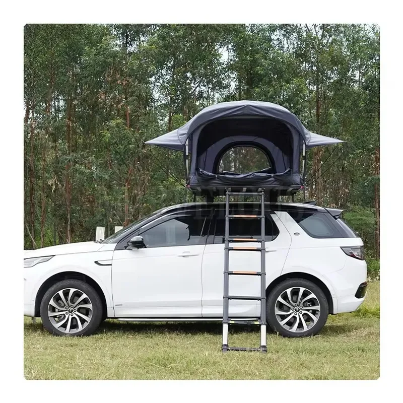 Waterproof Soft Shell Cover Aluminum Structure Fold Out Side Opening Car Rooftop Tent Easy to Build and Install