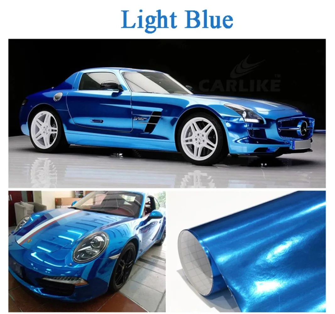 1.5M*18M Electro-optic metal Car Body Film Matte Beautiful Luxury Car Vinyl Wrap Styling Sticker for whole Car