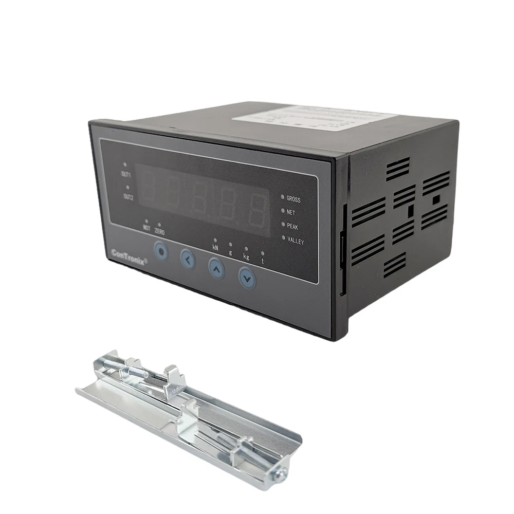 Precyzyjny tensometr szprychowy z 5-cyfrowym wyświetlaczem LED i kontrolerem, zestaw o zakresie 10kg-5t, system pomiaru siły. — zdjęcie produktu 5