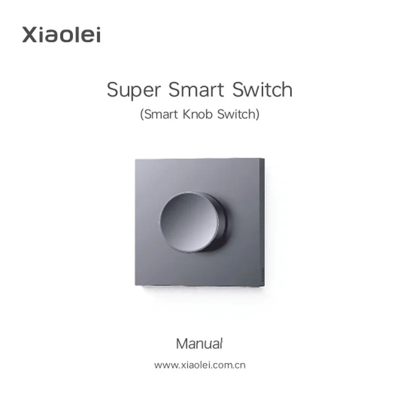 Battery Rotary Smart Dimmer Switch BT5.0 SIG Mesh Wireless Neutral-Free Mount Custom Scene Home Lighting Controller SQ-B