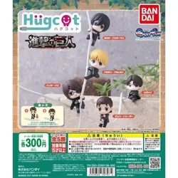 BANDAI Attack on Titan Figure Embrace Data Cable Series Gashapon Toy Figure Captain Titan Series Animation Brand New Genuine
