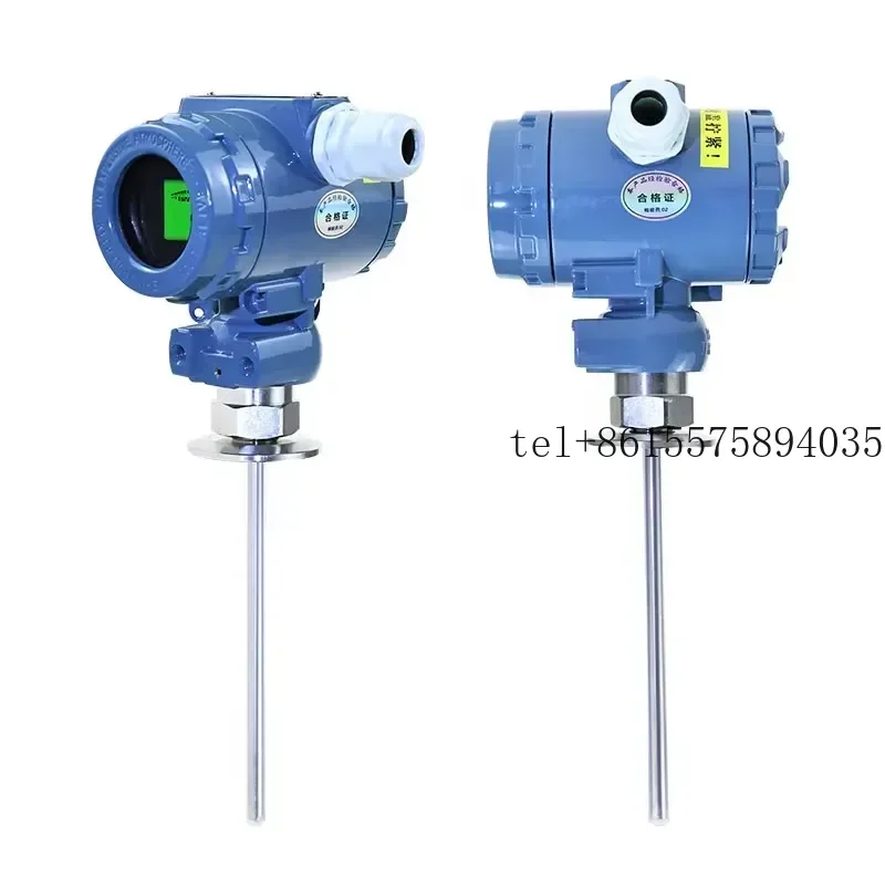 hot Rs485 Electrode Capacitance Level Sensor Transmitter Ptfe Fuel Oil tank Capacitive Level Sensor