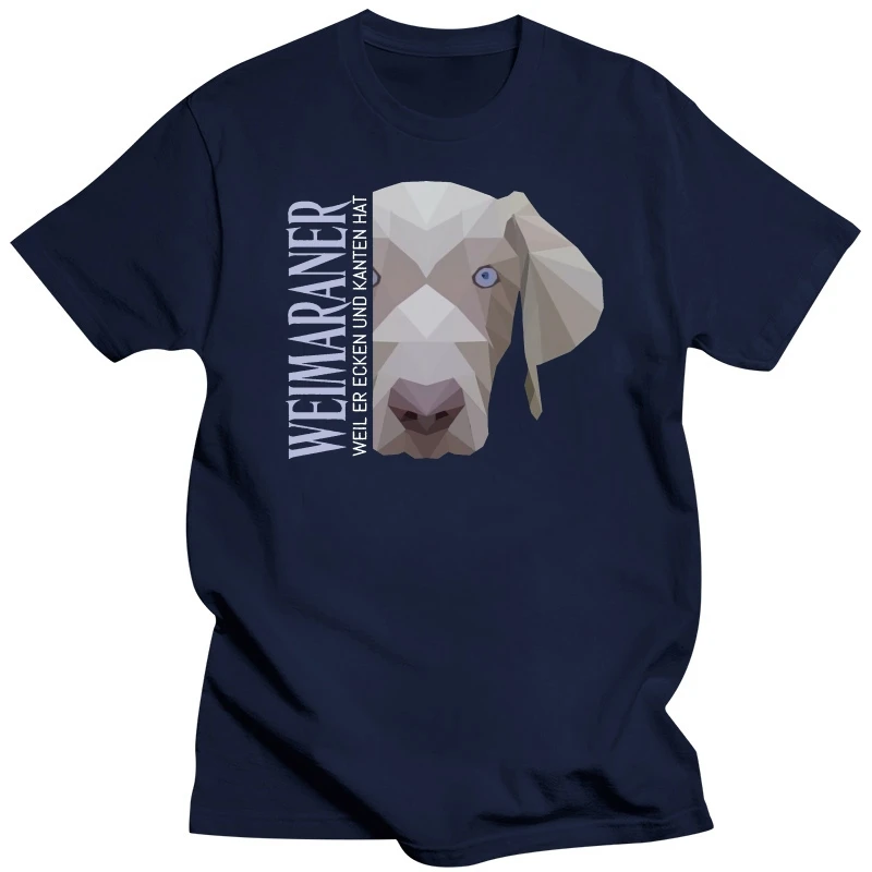 Unisex T-Shirt Polygon WEIMARANER by Siviwonder