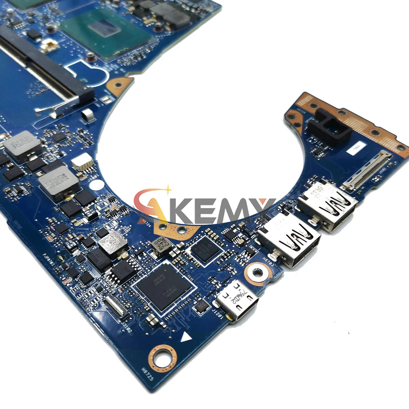 GX501VIK Материнская плата для ноутбука ASUS ROG Zephyrus GX501VIK GX501V GX501VSK Материнская плата для ноутбука с процессором I5 I7 100% тестирование OK stk