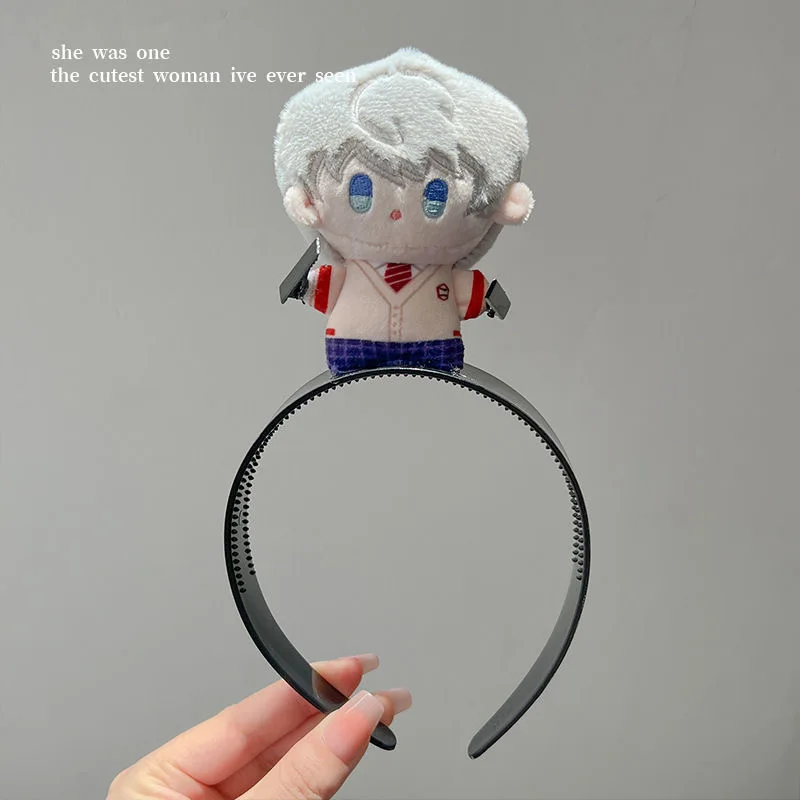 

Повязка на голову для периферийной куклы Love and Deep Space для косплея Zayne Rafayel, забавная и забавная хлопковая повязка на голову для куклы, захватная челка