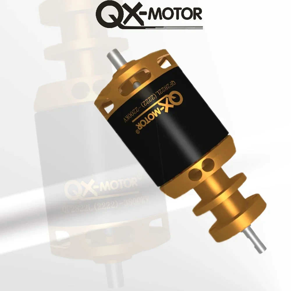 QX-Motor QF2822 Brushless Motor 2200KV 2400KV 3500KV 3800KV 4300KV For 64mm Ducted 12 Blades Fan For RC Airplane UAV