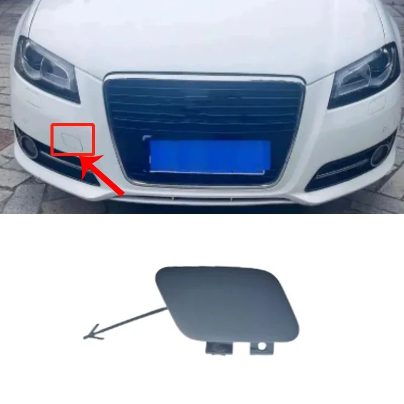 

Крышка фаркопа переднего бампера без краски для Audi A3 2009 2010 2011 2012 2013 8P0807241B