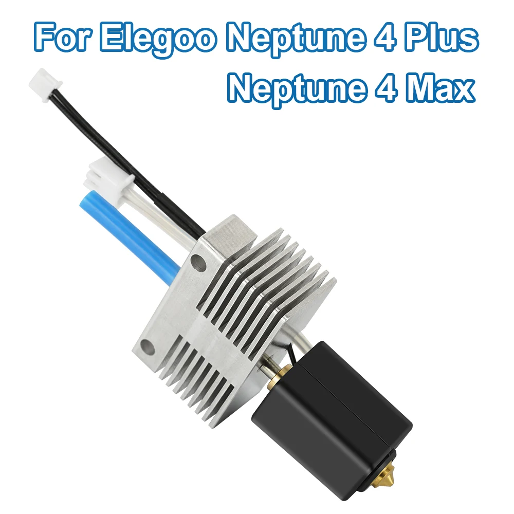 

24 В 80 Вт Hotend для ELEGOO Neptune 4 Plus Hotend Kit Керамический нагревательный стержень Экструдер Головка 3D-принтера Печатающая головка для Neptune 4 Max