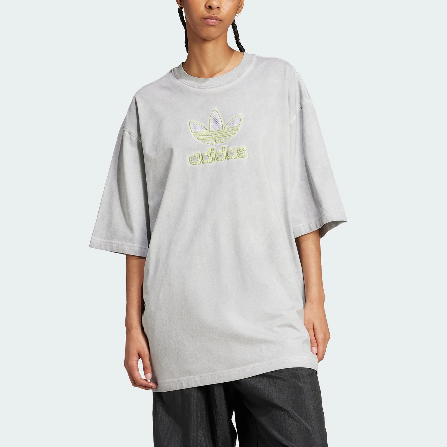 أديداس الرسمية حقيقية المرأة فضفاضة عارضة الرياضة قصيرة الأكمام JM9248 #1