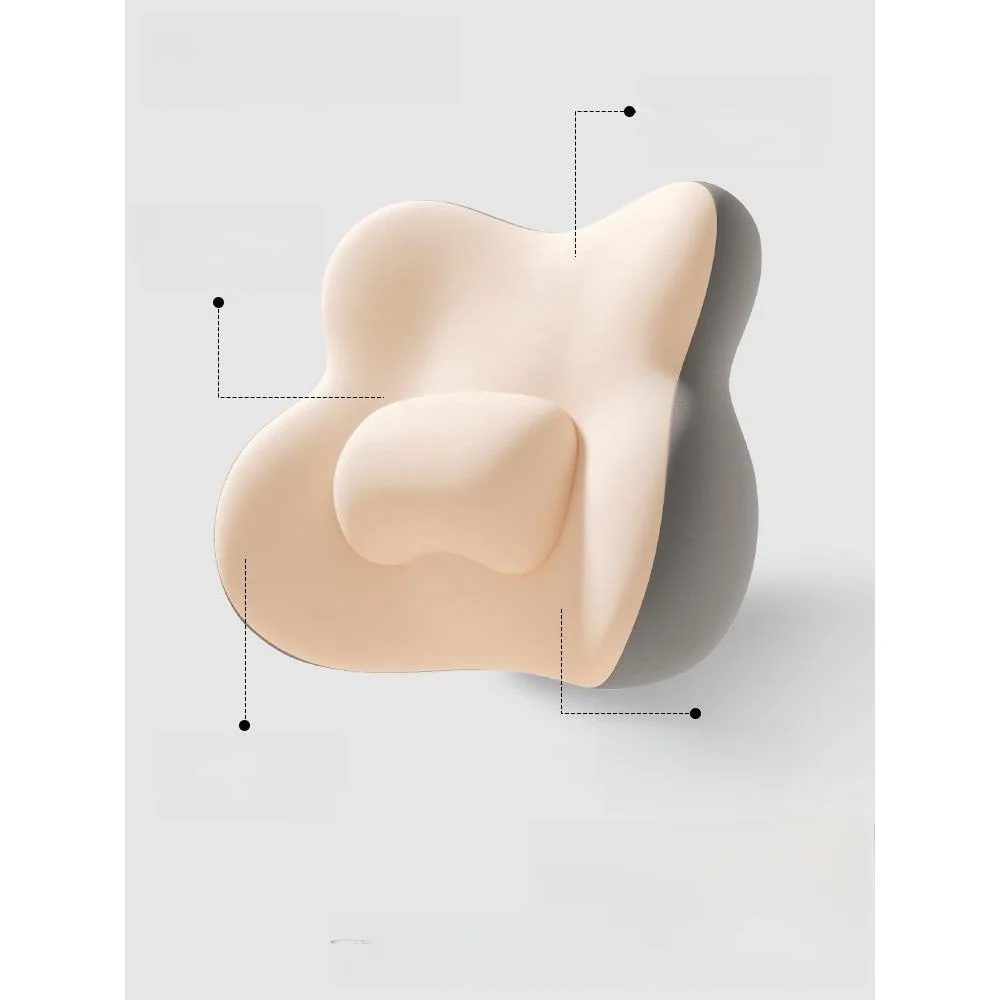 Office  Cushion Back Support Pain Relief Assorted Shapes Breathable Memory Foam Chair Pad Modern Simple Style Ergonomic D...