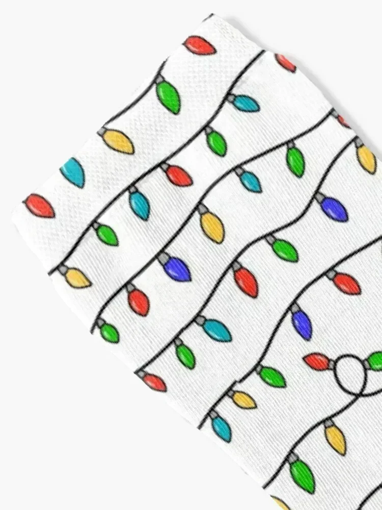 أضواء عيد الميلاد الجوارب الكرتون ساخنة المضادة للانزلاق كرة القدم الهوكي مصمم رجل الجوارب النسائية