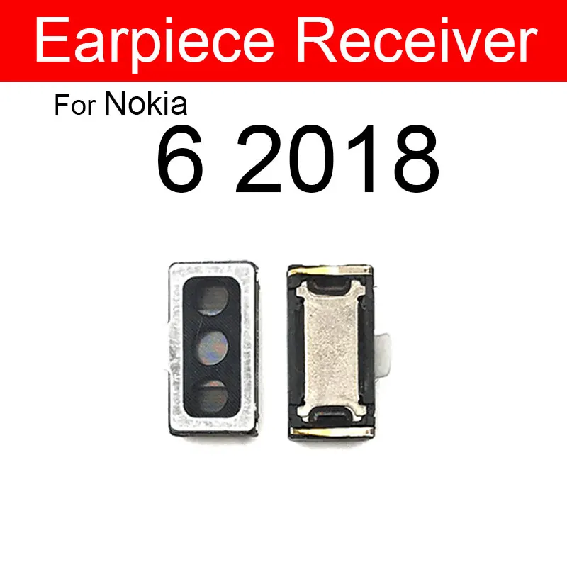 Top Earpiece Flex For Nokia 6 6.1 6.2 7 7.1 7.2 8 Sirocco 8.1 9 PureView X6 X7 X71 Plus 2017 2018 Earphone Headphone Ear Speaker