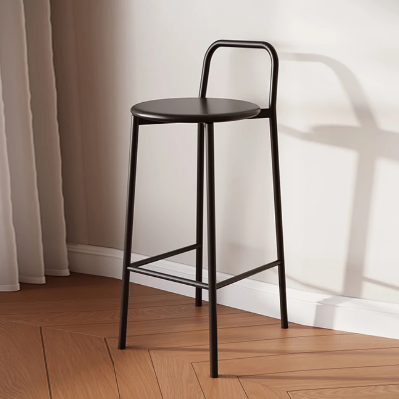 

Nordic Modern Simple Bar Stools Light Luxury Designer Outdoor Bar Chair Living Room Creative Chaise De Bar Trendy Furniture