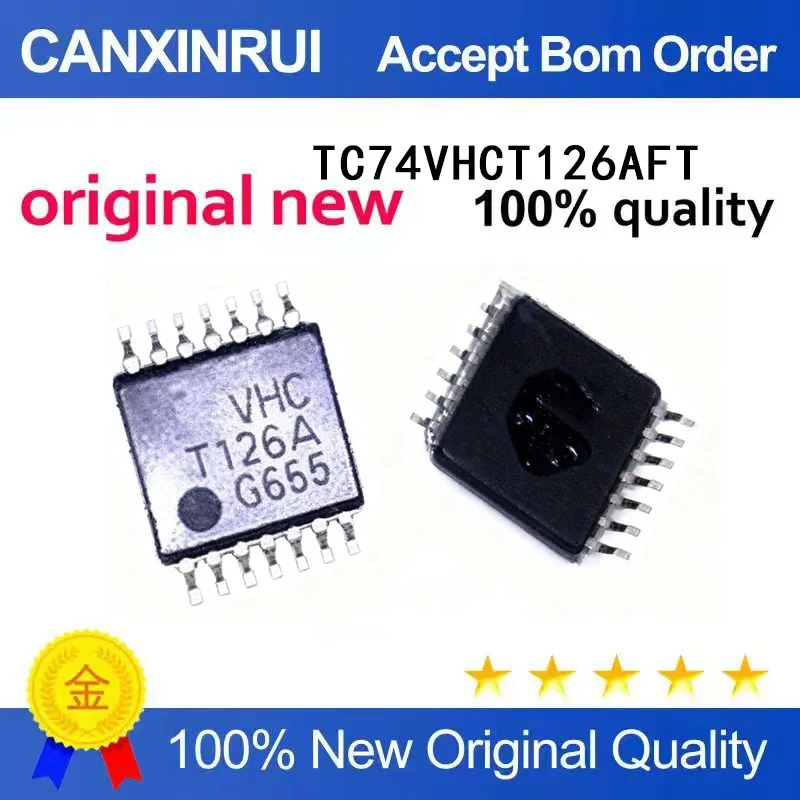 (5-100 Pieces)New stock TC74VHCT126AFT VHCT126A TSSOP