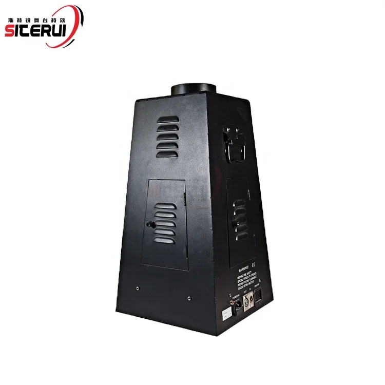 SITERUI 350W Square Frustum Shape LED Fire Machine DMX 512 Control Flame Effect Equipment For Stage Theater Theme Park Bars Show 2