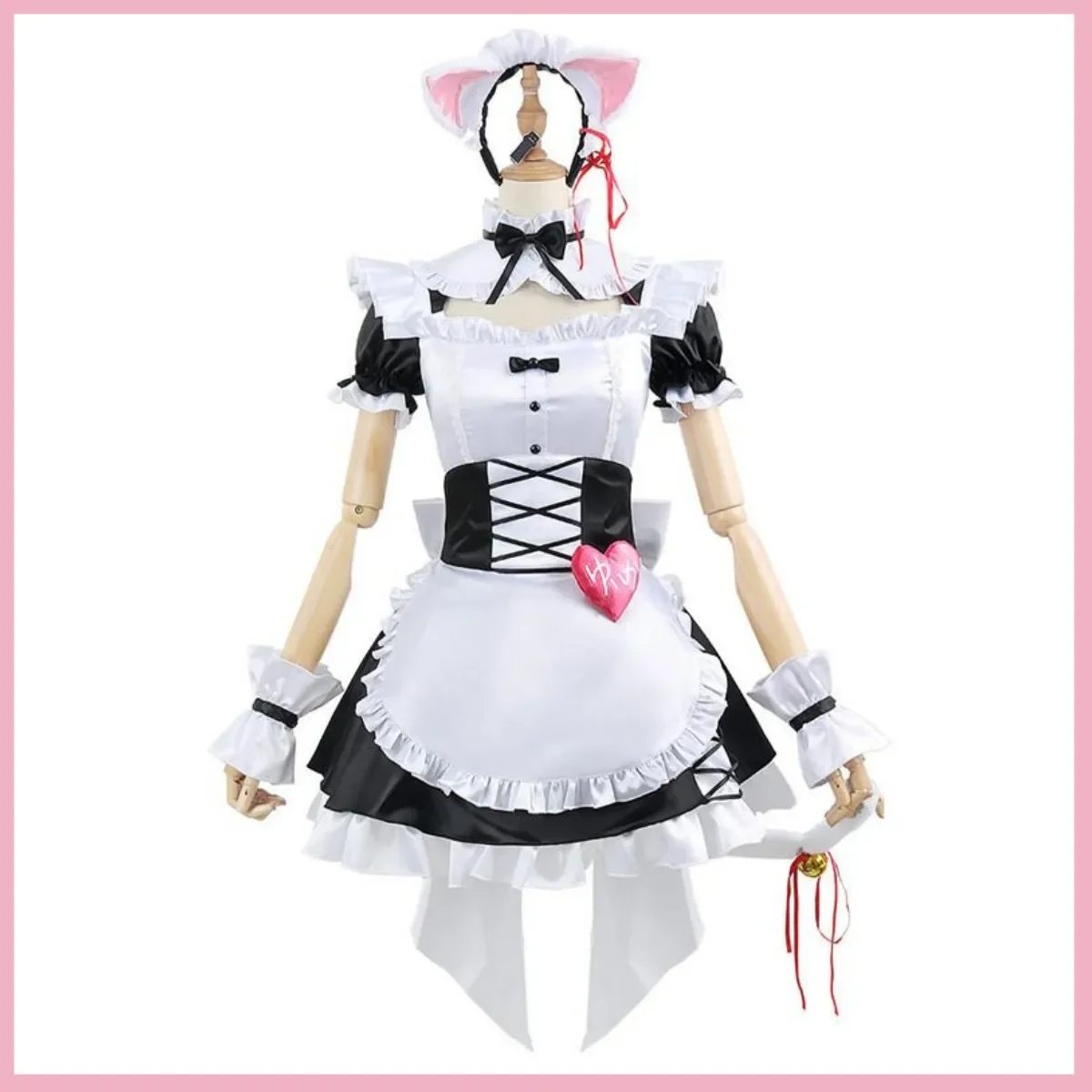 Anime virtuelle Youtuber Shiina Yuika Cosplay Kostüm Nijisanji Spieler Perücke Dienst mädchen Kleidung Kleid Lolita Frau sexy Kawaii Karneval Set