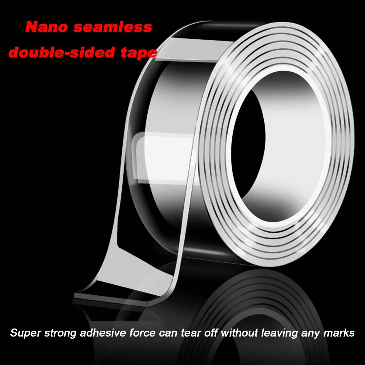 

Nano Double Sided Adhesive Tape Extra Strong Waterproof Transparent Traceless Tape Thickened Reusable Decorative Tape Home Tools