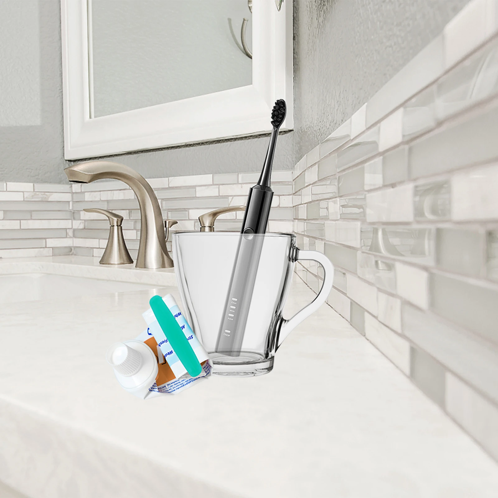 

10pcs Toothpaste Squeezer Premium Material Bathroom Home Use Tube Extruder Clear Tool Rolling Suction Cream Gel