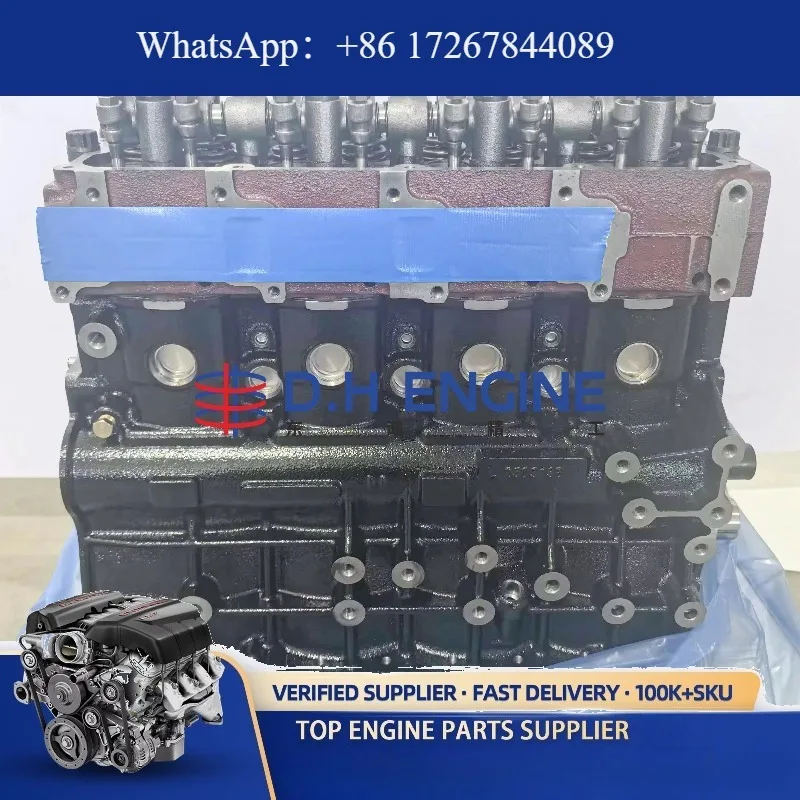 

Hot Sale J2 2.7L Diesel Long Block Engine for Kia K2700 Bongo Pregio Commercial Truck Strong Durable Assembly