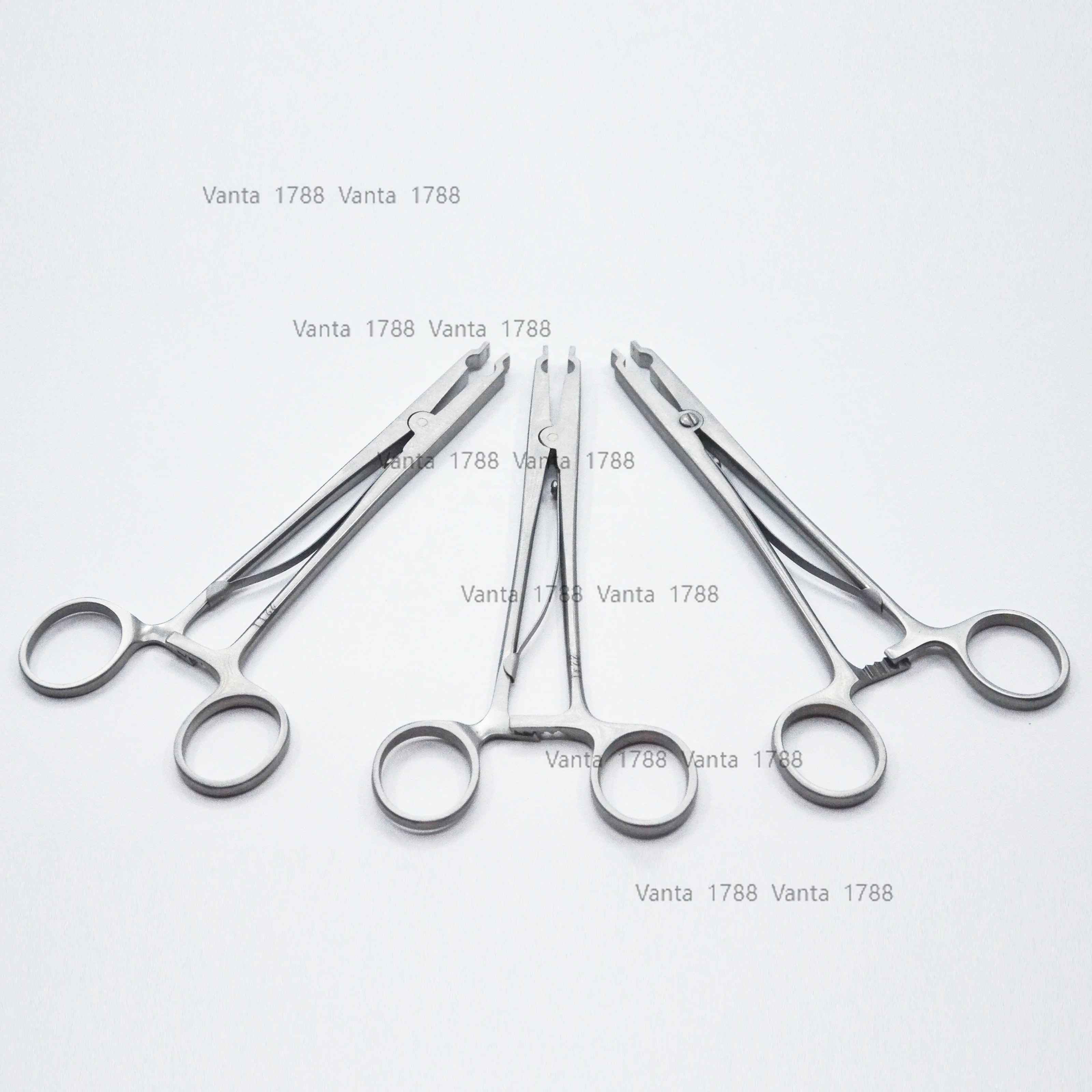 Pinza para aplicar el cuero cabelludo Raney, base de instrumentos