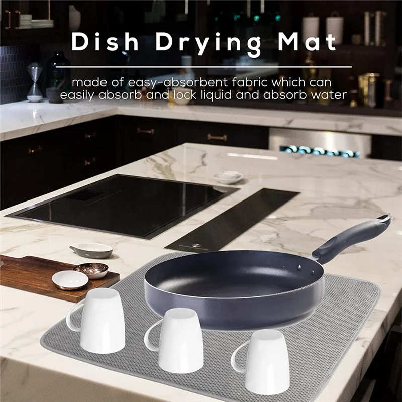 

Super Absorbent Dish Drying Pads 20X15 Inch(A)