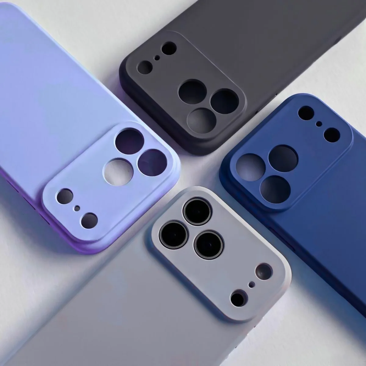 Für iPhone 17 Pro Max Hülle für iPhone 17 Pro 17 Air stoßfeste weiche flüssige Silikon-Handyhülle für iPhone 17 Pro Hülle