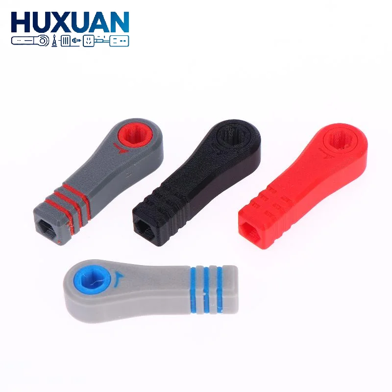 Plastic Zipper Pull Replacements Non Slip Grip Multicolor Easy Install for Suitcase Backpack Camping Gear Repair Kit