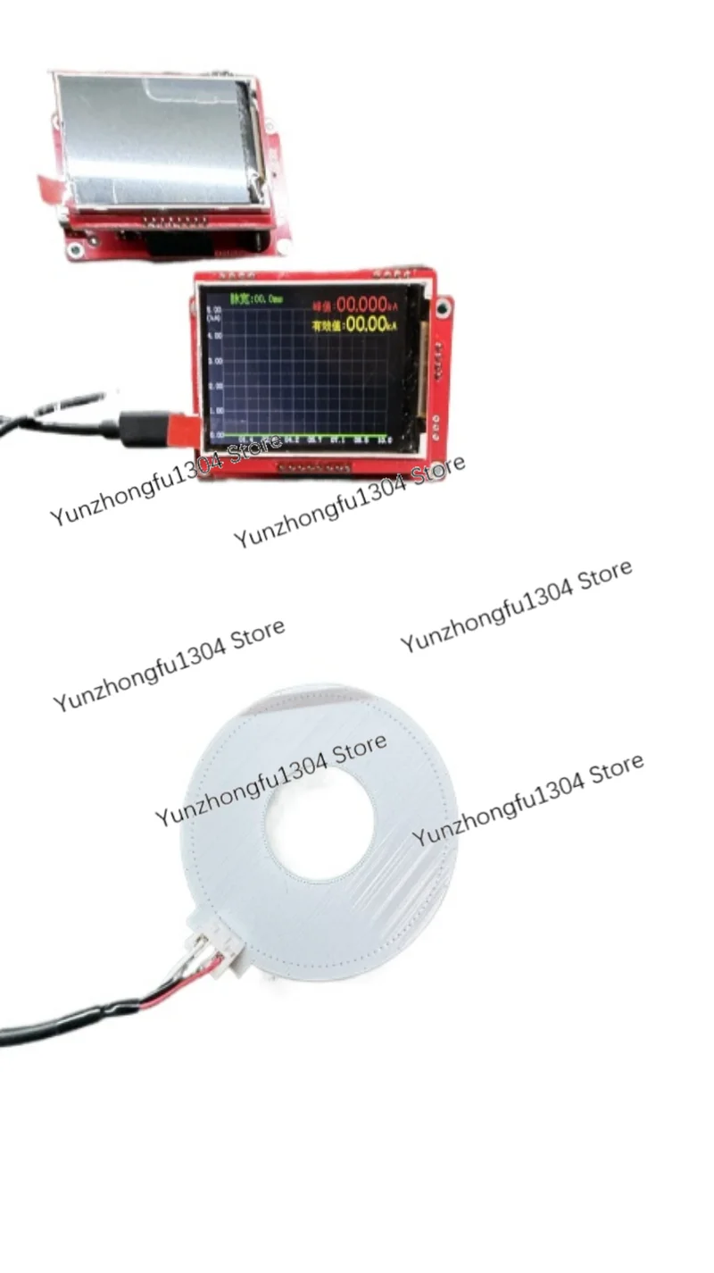 Spot Welding Machine Current Detector, Coil Induction Current Meter, Can Measure AC and DC, Can Measure Peak Value