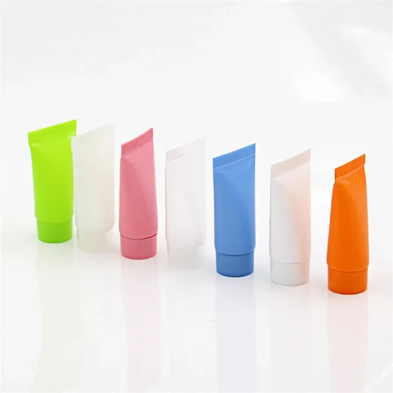 1Pcs Empty Refillable Bottles Cosmetic Containers Travel Empty Tube Cosmetic Cream Lotion Shampoo Cosmetic Containers