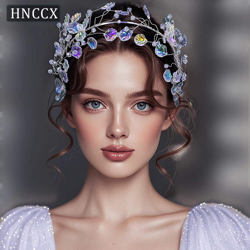 YouLaPan Fashionable Bridal Wedding Headbands Hand Woven Simulated Seashells Exquisite Ladies Banquet Dancing Headbands HP686