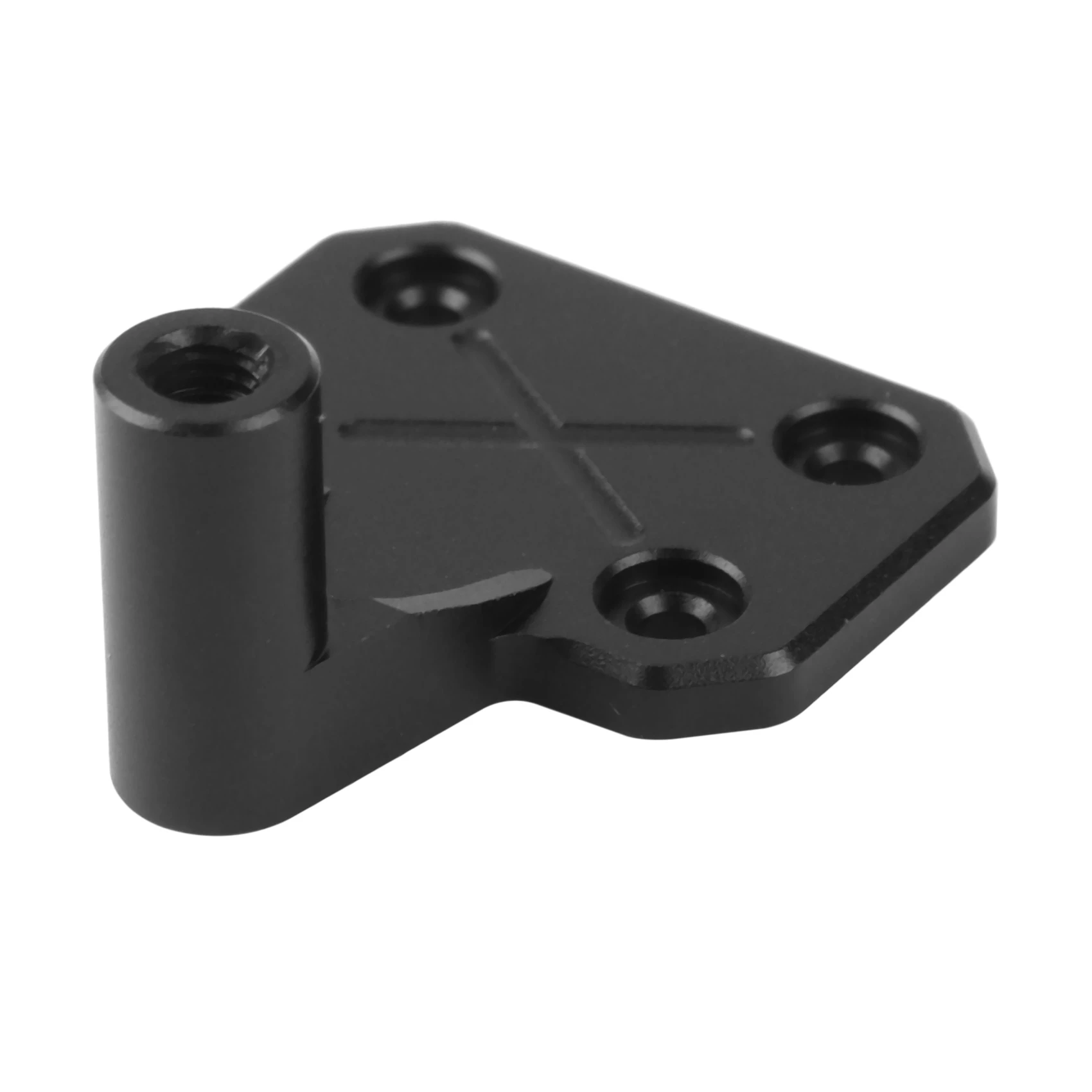 Supporto per ruota con staffa per ruota di scorta in metallo per 1/24 RC Crawler Axial SCX24 Jeep Wrangler JLU AXI00002 Parti di aggiornamento