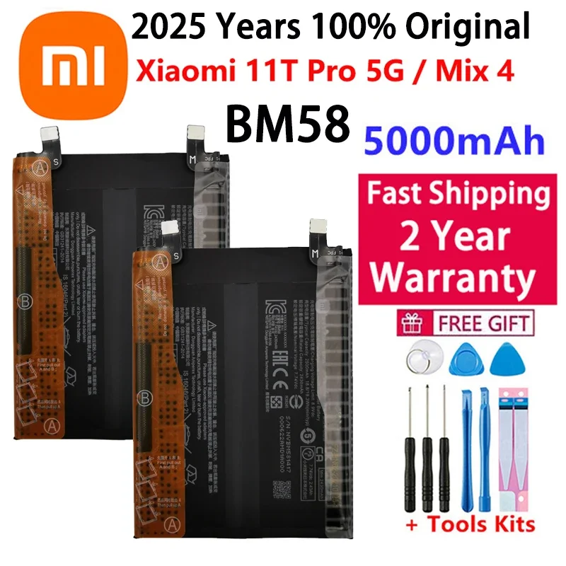 100% Original BM4N BM4M BM4X BM4Y BM55 BP42 BM59 BM58 Battery For Xiaomi Mi 8 9 10 11 11i 11T Ultra SE Lite A3 Mix4 5G Batteries image 3