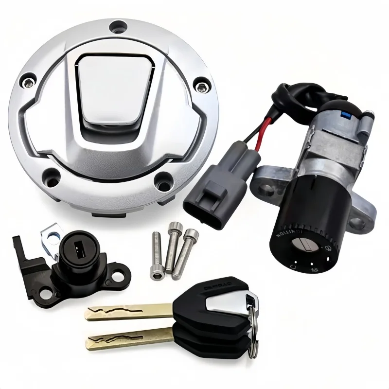 

For CFMOTO CF MOTO 675SR 450mt 675sr 450MT CF MOTO Accessories Motorcycle Ignition Switch Fuel Gas Cap Lock Key Set