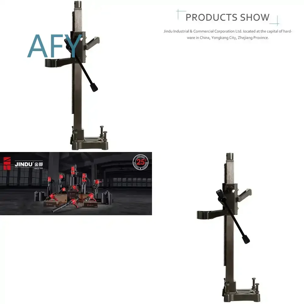 7166A 60mm Klemm-Kernbohrständer für tragbare Kernbohrmaschine für Beton, Mauerwerk, Ziegel, Stein – Bohrgerät