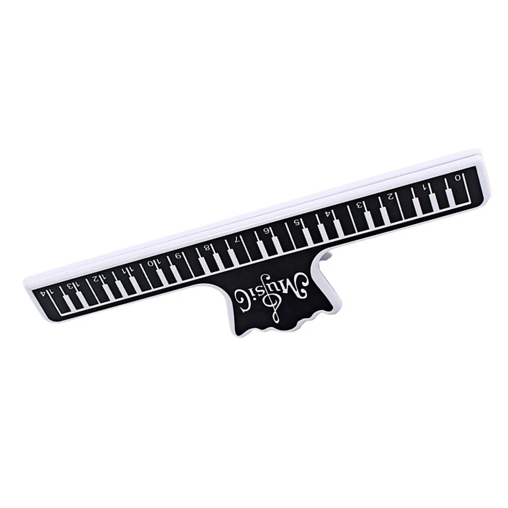 

2 Pcs Music Symbol Clip Book Holder Stand Clips Musical Instrument Instruments Page