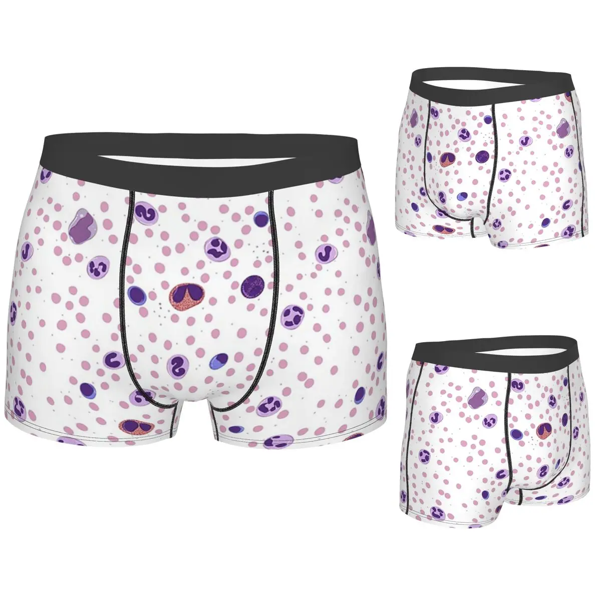 

Boxer Underpants Shorts Small WBC Differential Panties Men's Ventilate Underwear for Homme Man Boyfriend Gift