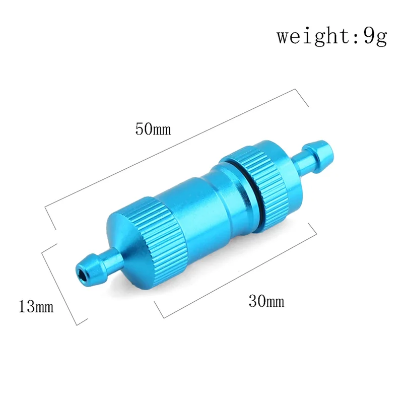 ABUM-D4.5Xd3xl51mm High Precision Big Fuel Filter 3Mm RC Fuel Tank Accessories For Gasoline Aircraft Airplane Car Part Accessory