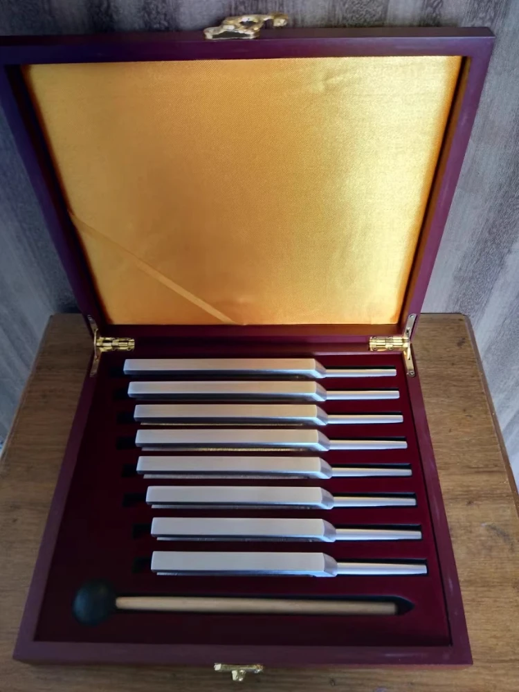 

Набор камертонов из алюминиевого сплава, резонансный камертон Шумана, чакры, гармонизер, инструменты, звуковое исцеление, музыкальные инструменты